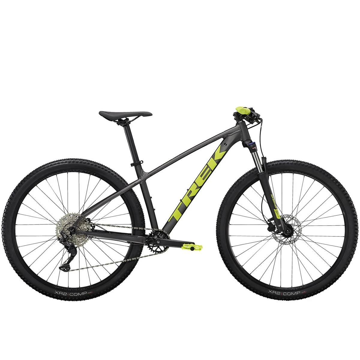 VTT Semi-Rigide TREK Marlin 6 Gris Jaune 3 VTT Semi-Rigide TREK Marlin 6 Gris Jaune